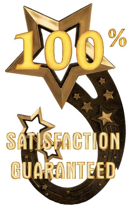 100% Satisfaction Guaranteed
